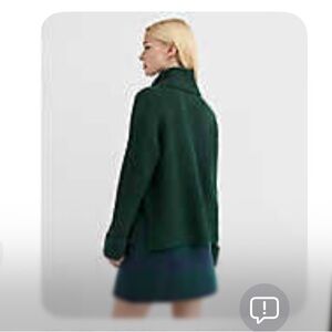 Athleta Dark Green Turtleneck Sweater